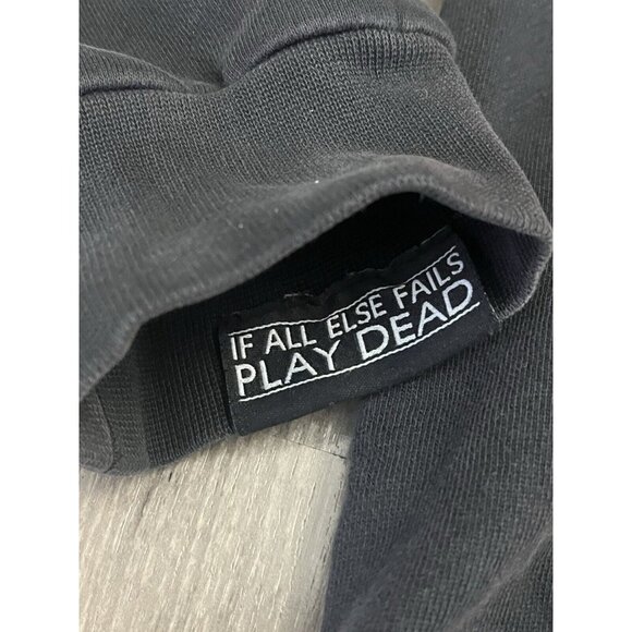 Drop Dead Clothing Disney Zombie Mickey Crewneck Sweatshirt Small Black - Fade? - Picture 4 of 8